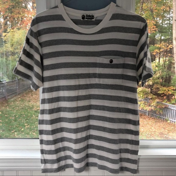 Bape Other - STRIPED BAPE TEE
